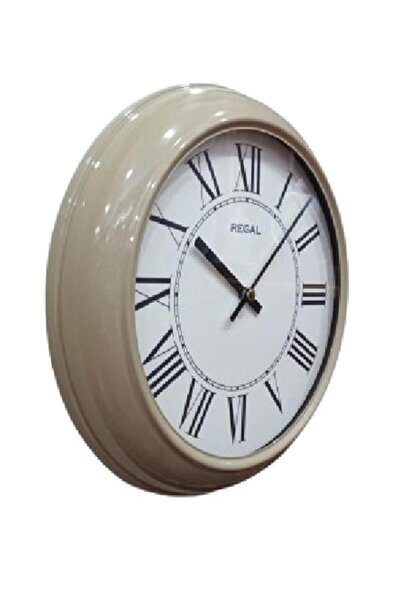 Regal 4290 Ewr Special Series Metal Case Silent Second Wall Clock