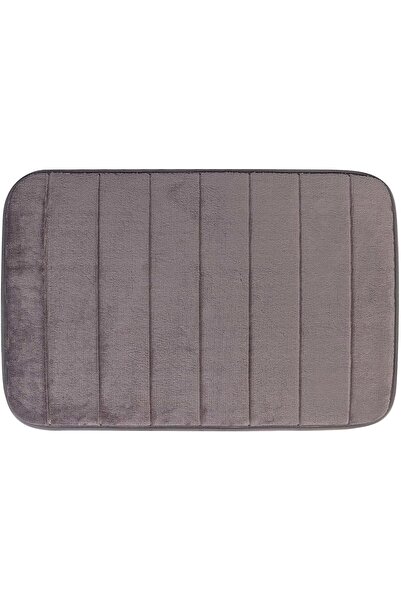 Home Pro HomePro Tabat Bath Mat, Gray, 40×60 cm, Microfiber