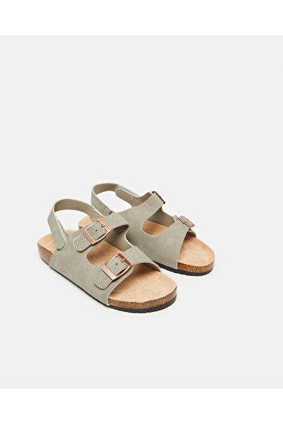 REDTAG Senior Boys Grey Cork Sandals