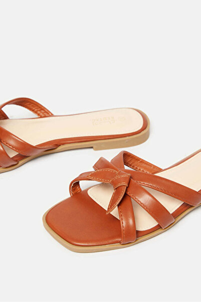 REDTAG Women Brown Strappy Mule