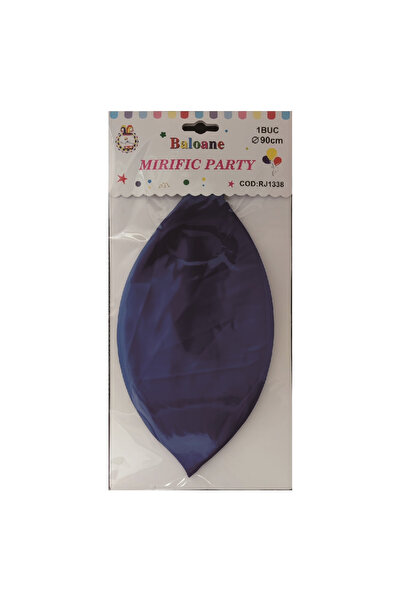 Mirific Party Balon latex pentru petrecere, albastru, 90 cm