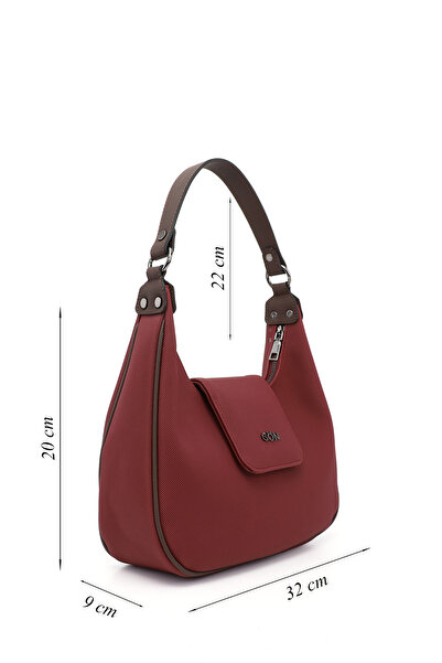 GÖNDERİ(R) Women/Girls Burgundy Long Strap Shoulder Bag