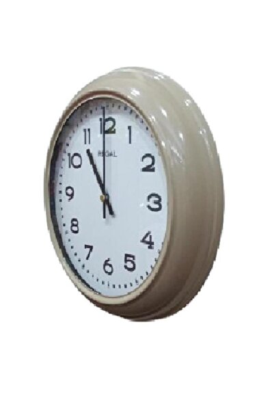 Regal 4290 Ew Special Series Metal Case Silent Second Wall Clock