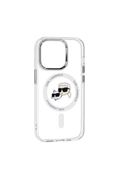 Karl Lagerfeld Case for IPhone 14 Pro, IML MagSafe, White