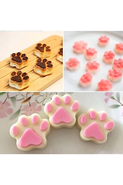 Dharst 7-cavity Silicone Mold - Puppy Paws