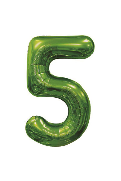 Mirific Party Balon petrecere, folie metalizată verde, 100 cm, numărul 5