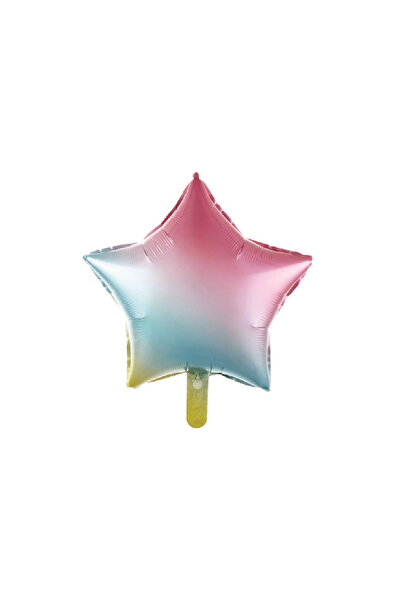 Mirific Party Balon petrecere, folie metalizată albastru, alb, auriu, 45 cm, ...