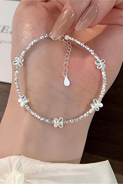 The Collection Starfish Charm and Minimal Butterfly Pinterest Bracelet