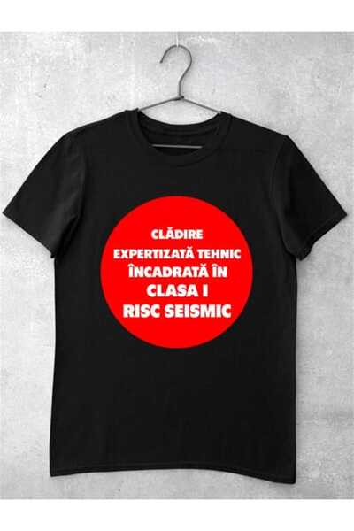 GRIZZLY SHOP.RO Tricou Femei Arhitect - Clădire Risc Seismic 1
