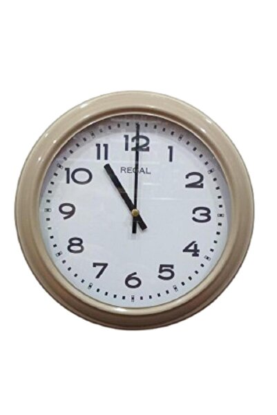 Regal 4290 Ew Special Series Metal Case Silent Second Wall Clock