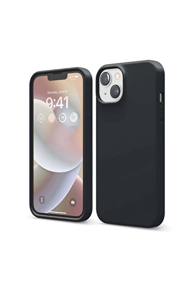 Casey Studios Husă de silicon iPhone 14, cu microfibră, subțire, de protecție...