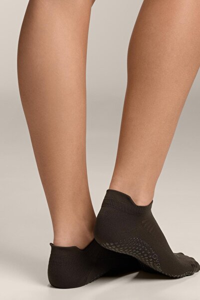 Oysho 2 çift poliamid karışımlı yoga ve pilates sneaker çoraplar