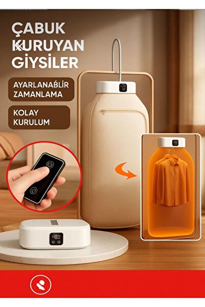 ATLT ATLANTİS UV IŞINLI TAŞINABİLİR ELBİSE KURUTUCU PORTATİF ASKILI KATLANABİ...