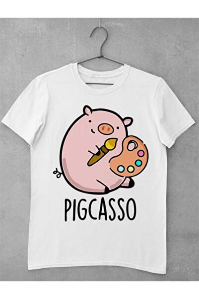 GRIZZLY SHOP.RO Tricou Femei Pigcasso