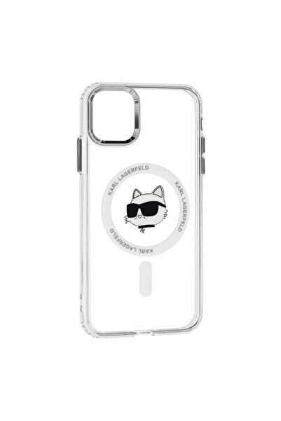 Karl Lagerfeld Case for IPhone 11, IML MagSafe, White