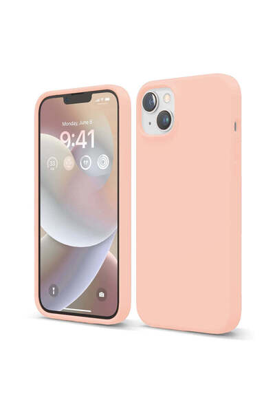 Casey Studios Husa Silicon iPhone 14 Plus, cu Microfibra, Slim, de Protectie,...