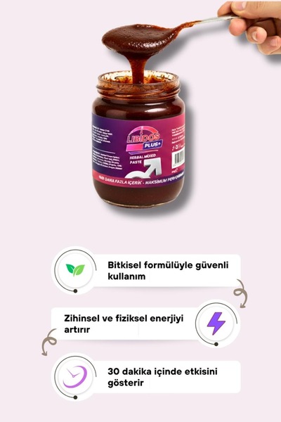 LİBİDOS plus herbal honey paste 240 gr