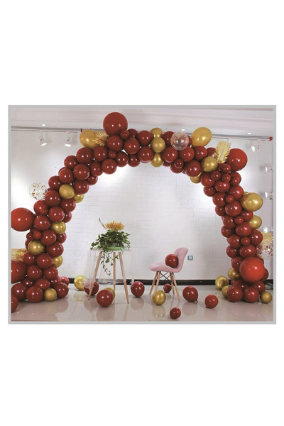 Mirific Party Arc de 155 baloane roșii, aurii, 3×2,5 m, TZ 5347