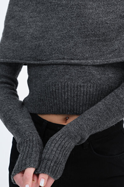 Addax Madonna Yaka Triko Kazak K3361-B8