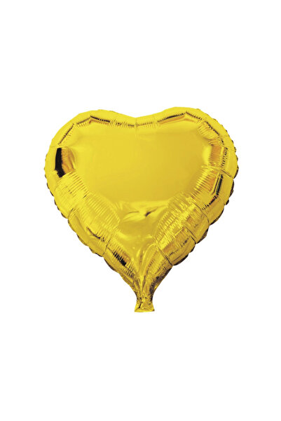 Mirific Party Balon petrecere, folie aurie metalizată, 45 cm, inimă