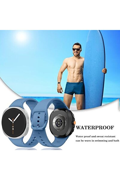 UnDePlus Samsung Galaxy Watch 8 40mm 44mm Classic 46mm Launch 1-1 Strap Sport Silicone Band