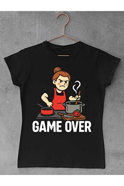 GRIZZLY SHOP.RO Tricou Femei Game Over - La Gatit