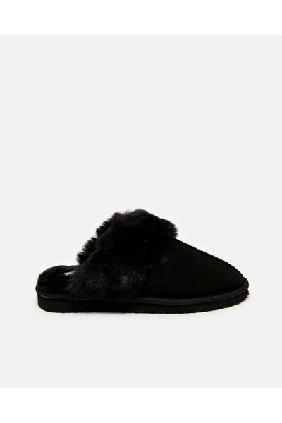 REDTAG Women Black Closed Toe Slipper