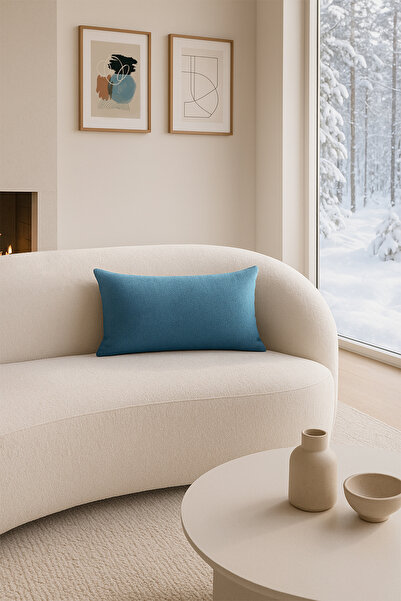 Premier Home Nadia Throw Pillow Cover Turquoise V1 30X50