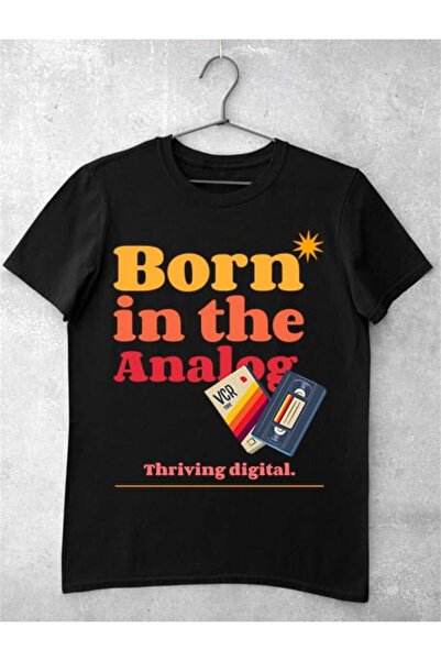 GRIZZLY SHOP.RO Tricou Femei Born in the Analog