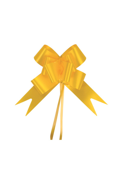 Mirific Party Yellow gift ribbon, 47×2.8 cm, 10 pcs