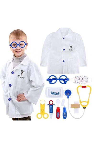 Premium Kids Doctor Playset – Medical Kit with Coat, Stethoscope & Accessories
