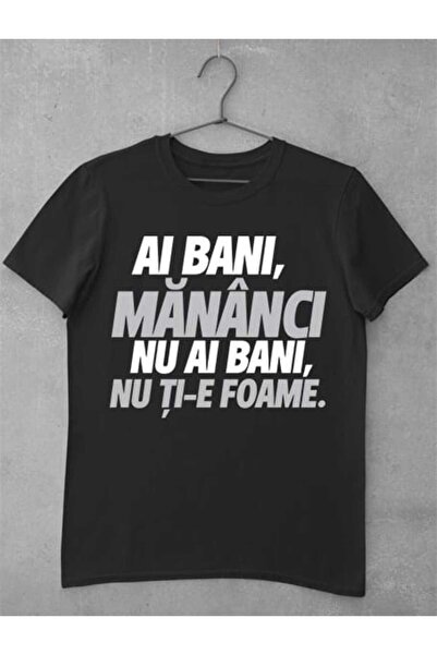 GRIZZLY SHOP.RO Tricou Femei Ai Bani Mânănci