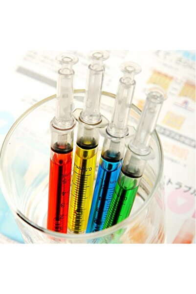 Pagina de Nursing Pix formă Seringă Albastru (mină albastră)