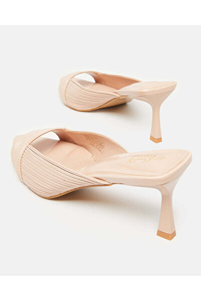 REDTAG Women Pink Embellished Mule