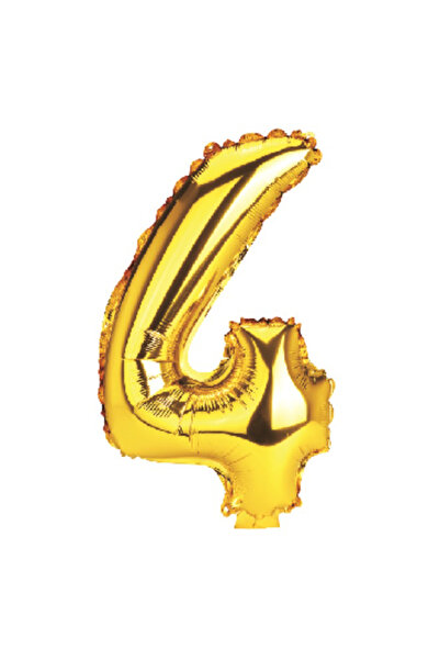 Mirific Party Balon petrecere, folie metalică, auriu, 80 cm, numărul 4