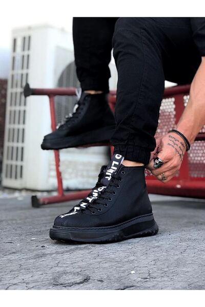 aradimtaradim Botine cu jumătate de gleznă Wagoon WG03 Coal Stripe