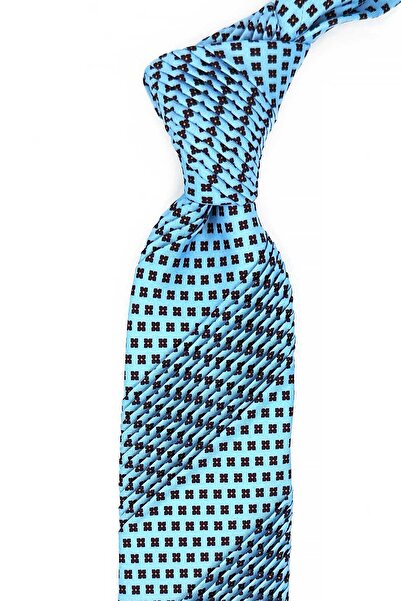 Kravatkolik Πλισέ γραβάτα με μπλε μικρό σχέδιο σε στυλ Pagliara CRK96