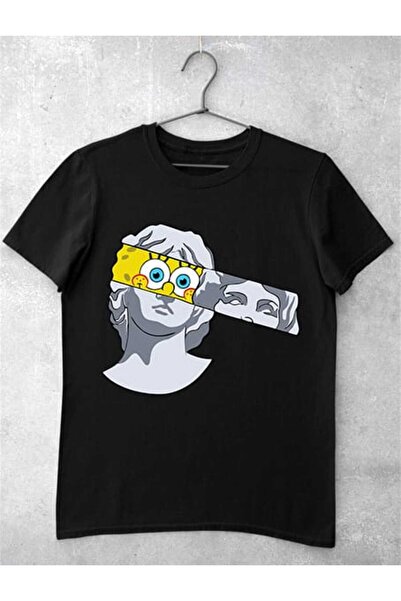 GRIZZLY SHOP.RO Tricou Femei Sponge Bob Greek Statue