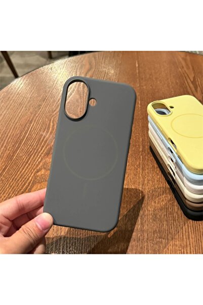 EDELFU iPhone 17 - Soft Dirt-Resistant Launch Cover Inside Velvet Matte Magsafe Silicone Phone Case