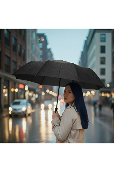 almital mobilya aksesuarları furniture accessories Julianna Siyah Şemsiye Oto...