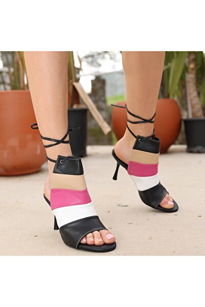 Kanonik Education Miwa Black Skin Colored High Heels