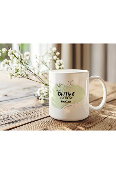 Beramussa Crazy People Are Born in September Written Birthday Mug – Special G...