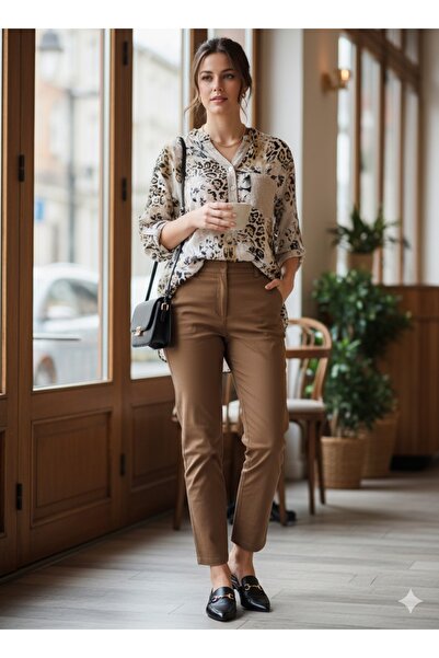 Miss BuBu Collection Kadın İtalyan Cep Detaylı Payetli Bluz