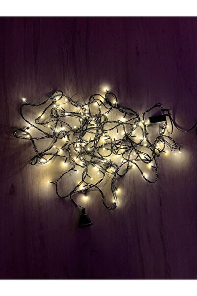 OKYANUSAYD 10 METRE 100 LEDLİ SİYAH KABLO GÜNIŞIĞI RENK ANİMASYONLU EKLENEBİLİR İP LED IŞIK