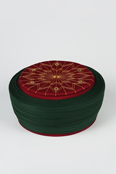 Sarıkhane قماش تالبي ساري - قماش أخضر - قماش بوردو - لفافات مسطحة - عين الطائ...