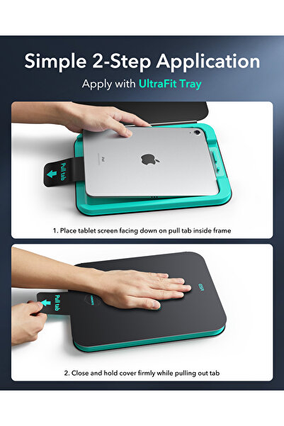 ESR iPad Air 11 M2-M3 2025 Ultrafit Armorite Screen Protector 2 Pieces