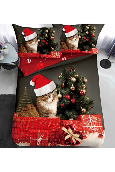 naniland.ro Christmas bedding set for one person 4 pieces Fulguire CR078