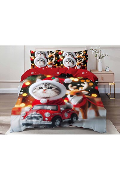 naniland.ro Christmas bed linen without elastic 6 pieces Natale CR033