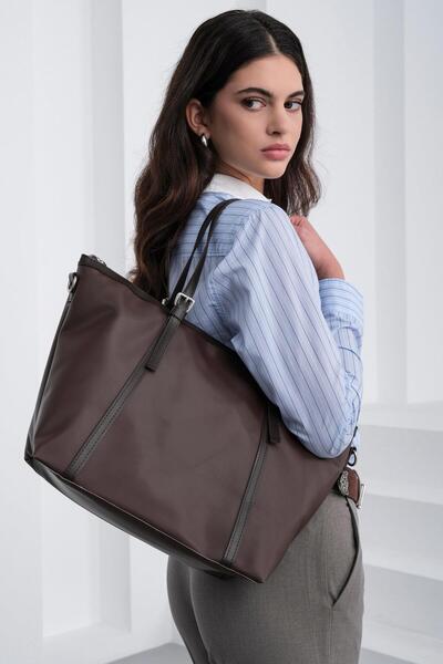 Shule Bags Alfie Shoulder Bag Brown