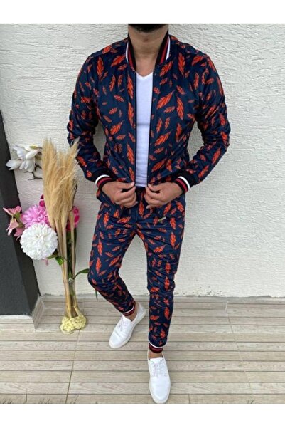 Welike OrangeLeaf men's suit